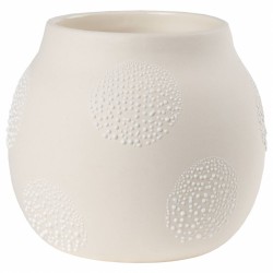 Stoneware vase pearl