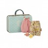 BUNNY Metal suitcase with dresses